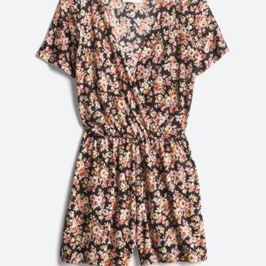 French Grey Pippa Brushed Knit Romper